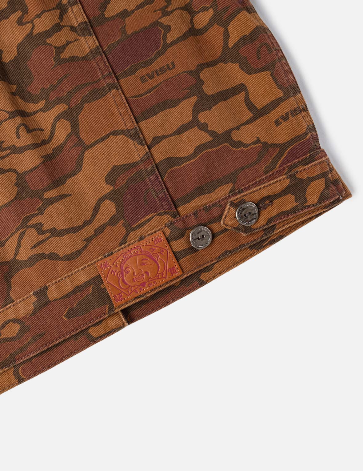 Ishigaki Camouflage Denim Jacket