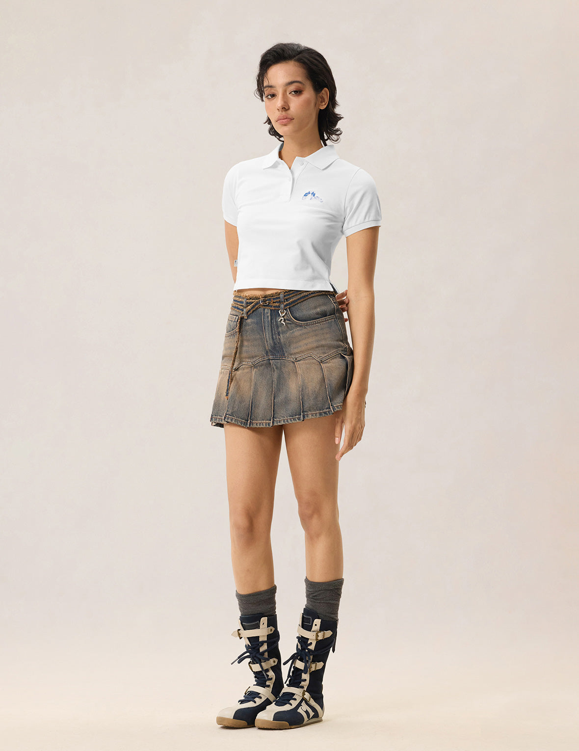 Seagull Embroidered Polo Shirt