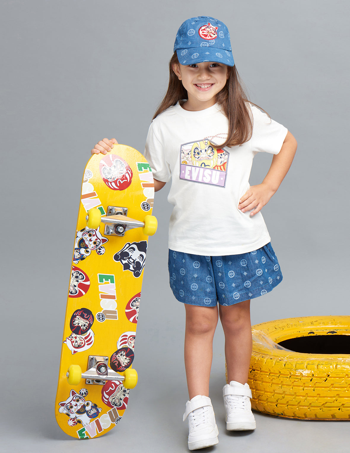 Daruma Ema Print T-shirt