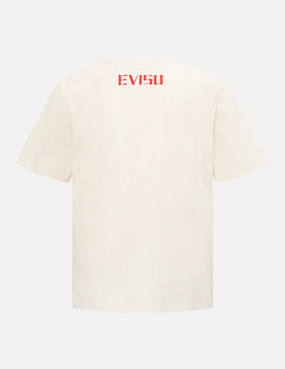 Seagull Print and Kamon Embroidery T-shirt