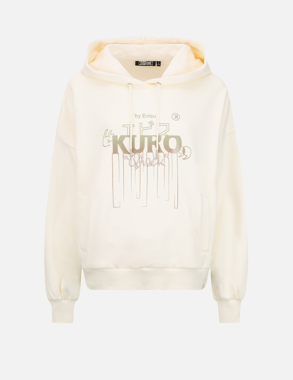 Gradient Dripping Logo Print Hoodie