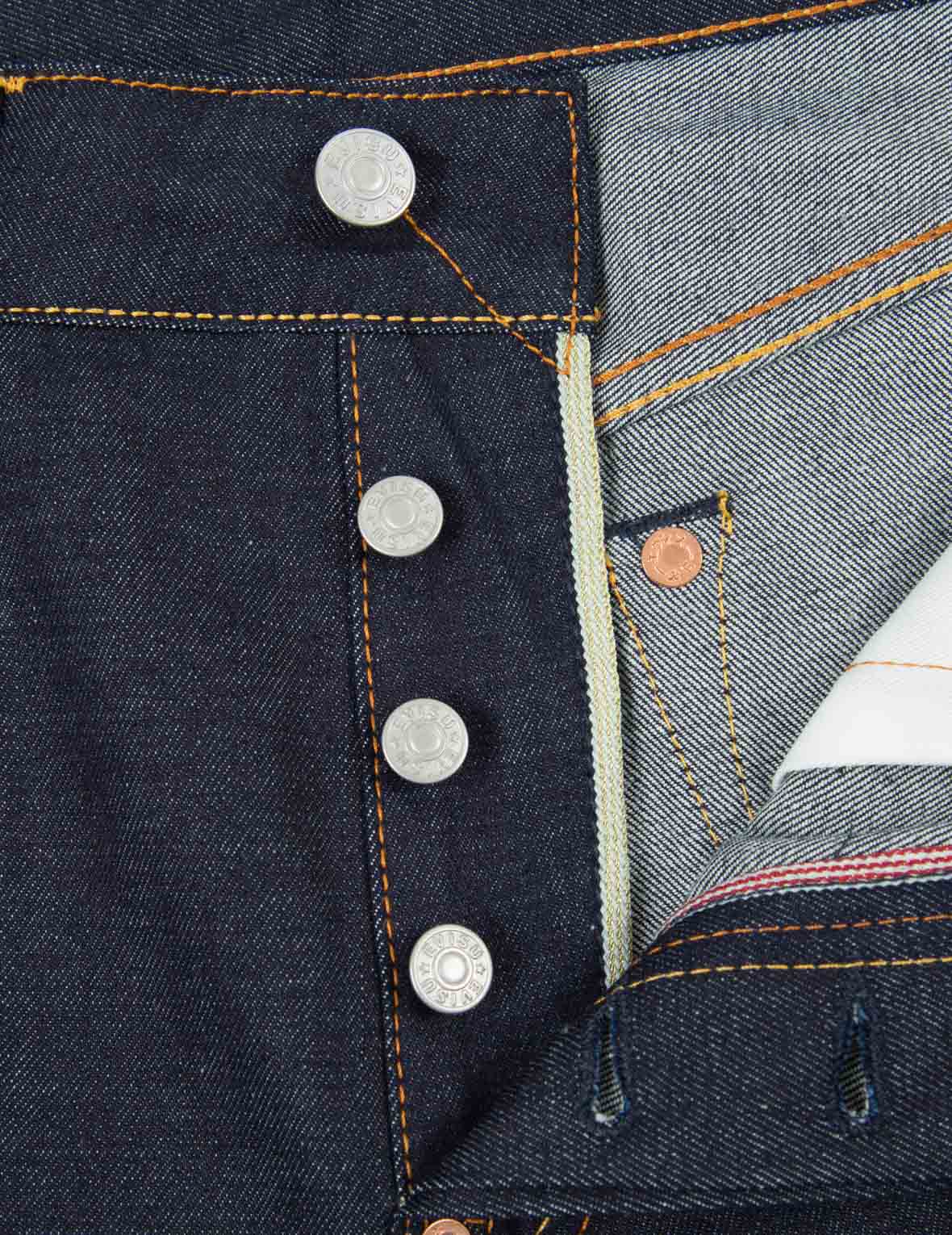Brocade-pattern Seagull Embroidery Carrot-Fit Jeans #2017