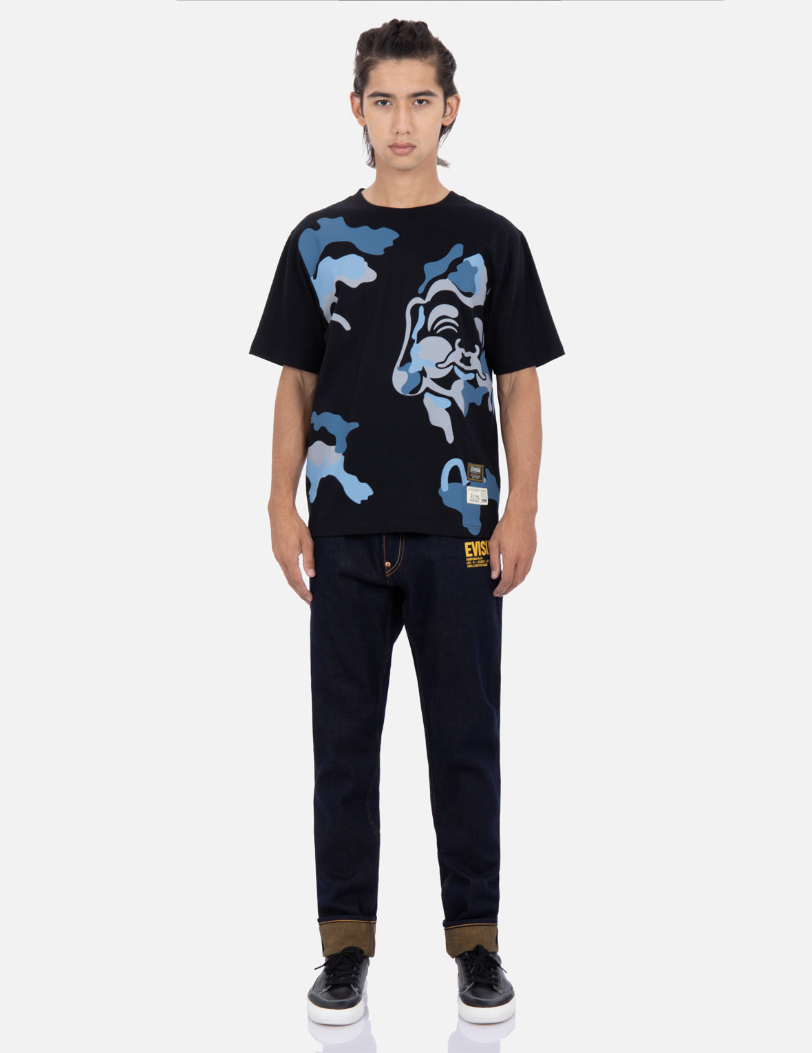 Godhead Camouflage Print T-shirt