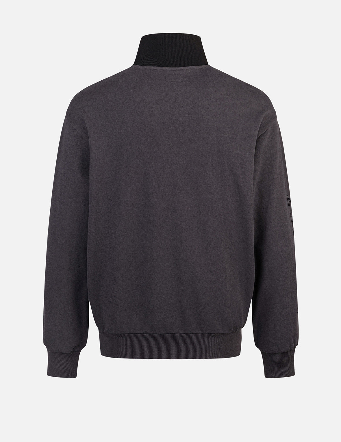 Logo Embroidery Relax Fit Half-Zip Sweatshirt