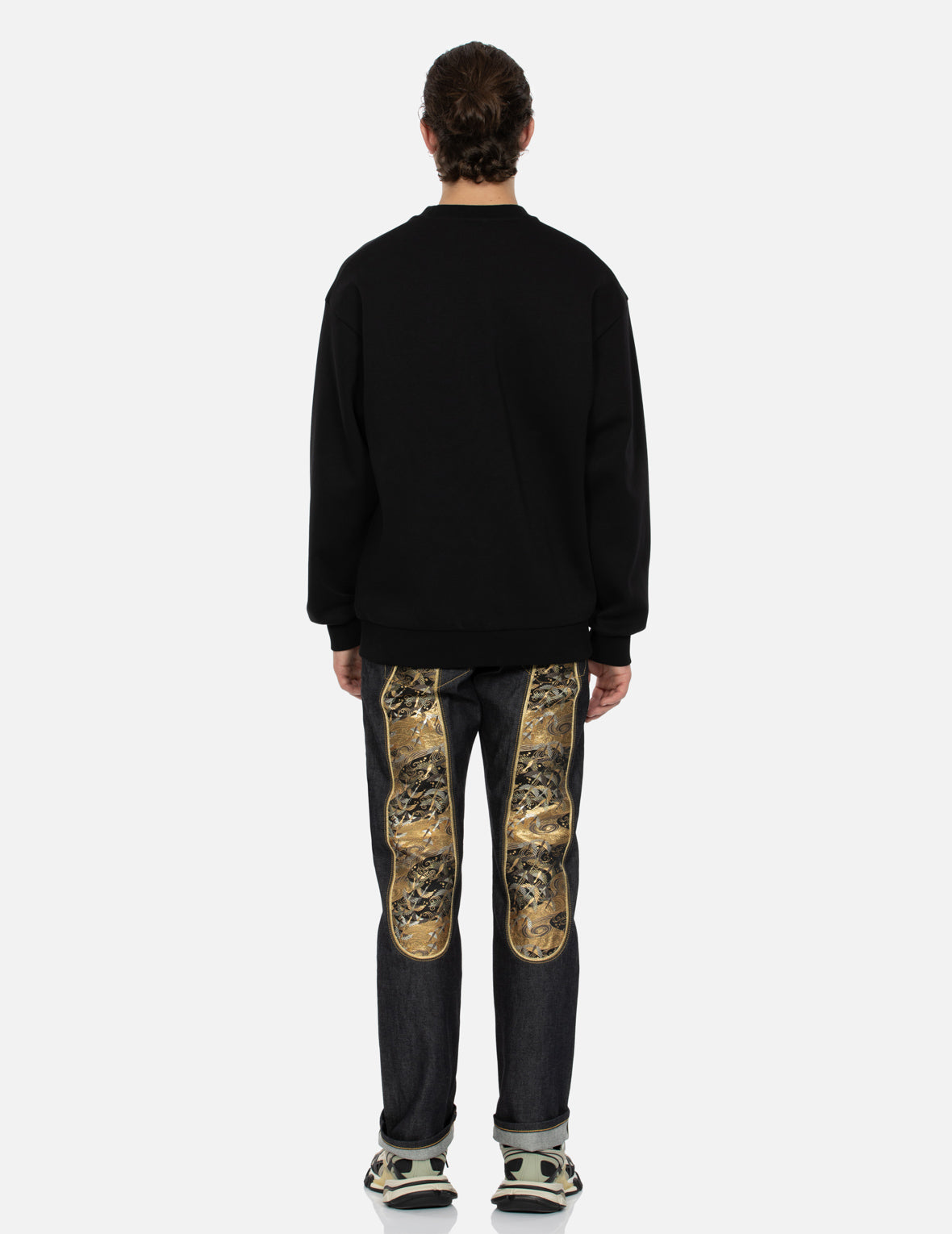 Logo Brocade Appliqué Relax Fit Sweatshirt