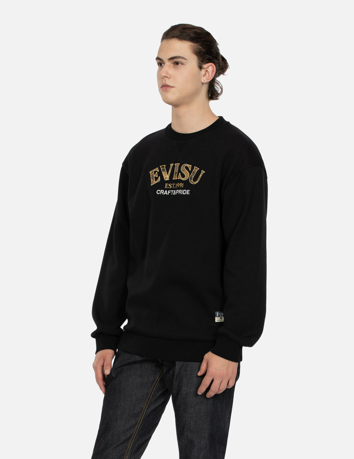 Logo Brocade Appliqué Relax Fit Sweatshirt