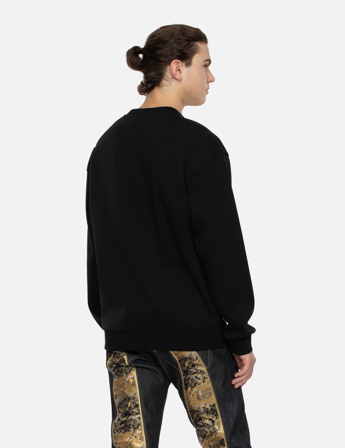 Logo Brocade Appliqué Relax Fit Sweatshirt
