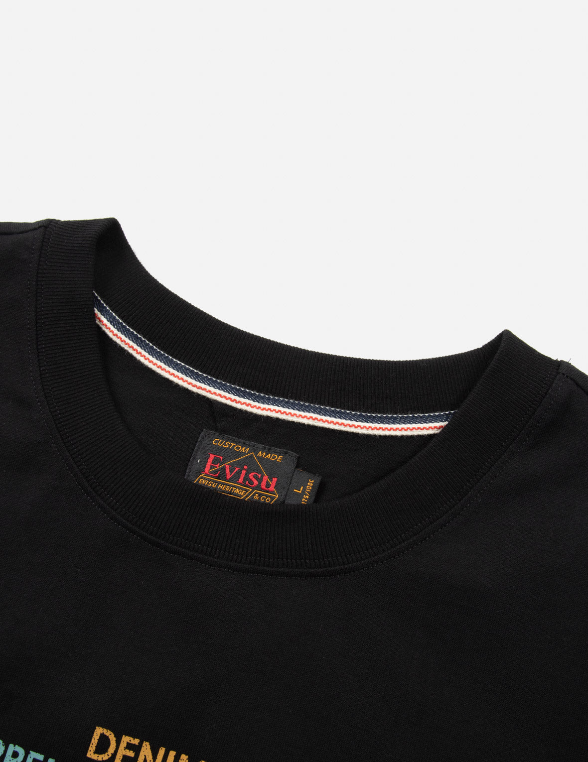 Tanuki and Daruma Print Regular Fit T-Shirt