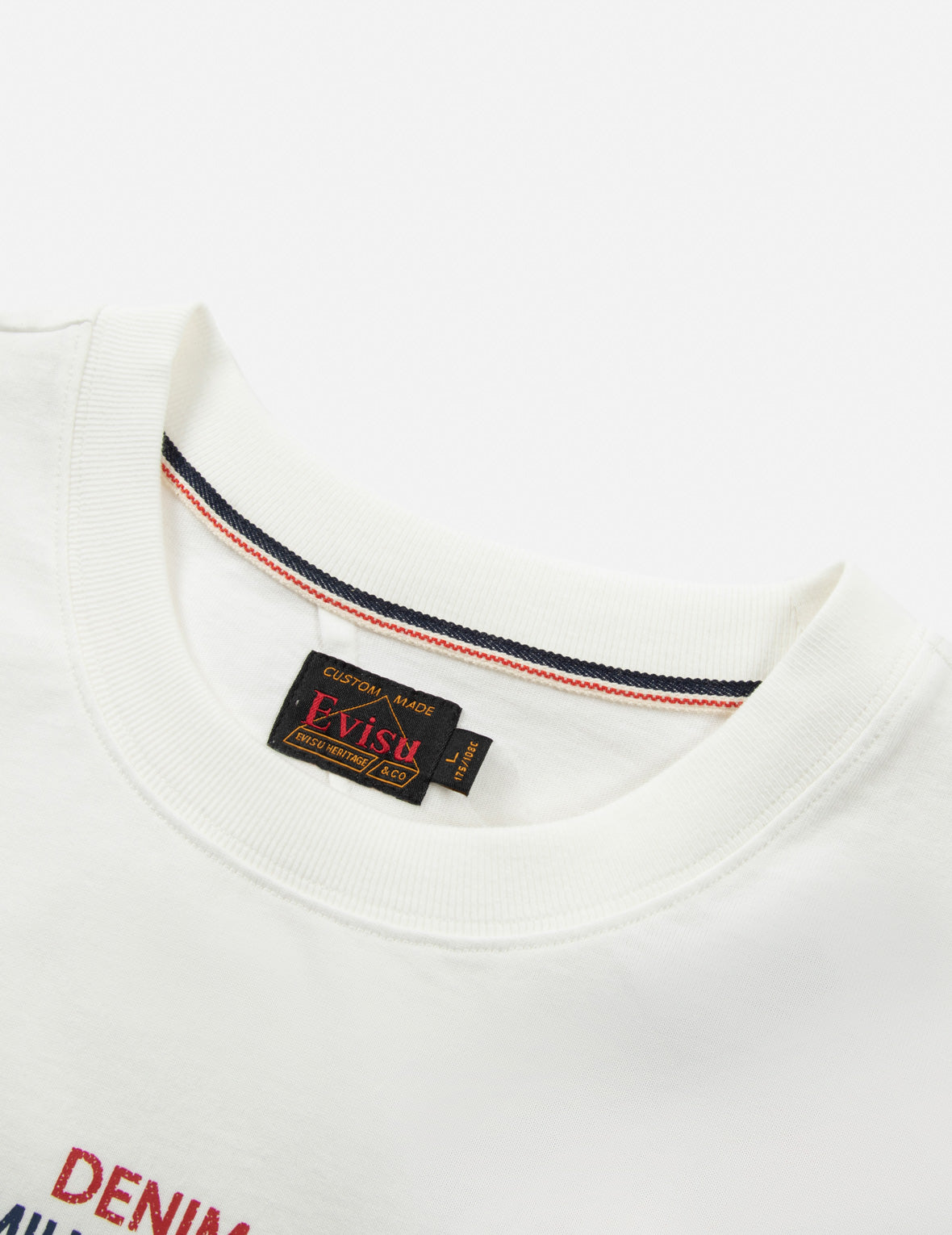 Tanuki and Daruma Print Regular Fit T-Shirt