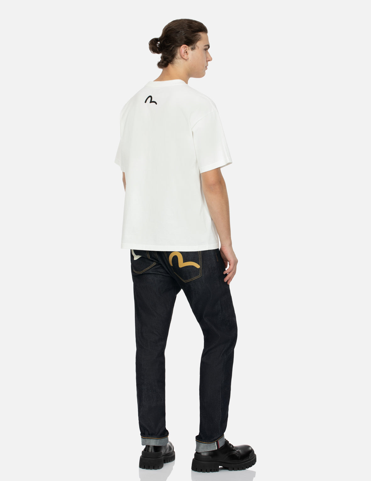 Vintage Image Print Relax Fit T-shirt
