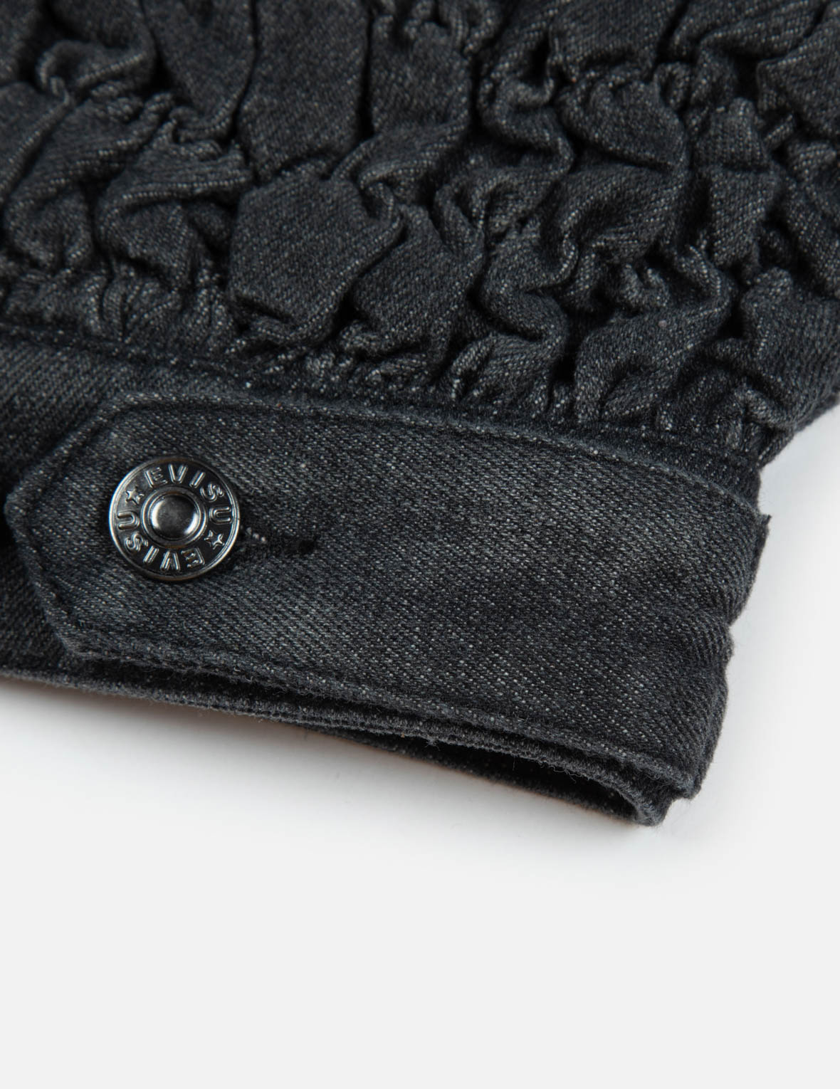 Seagull Embroidery Texture Oversized Denim Jacket