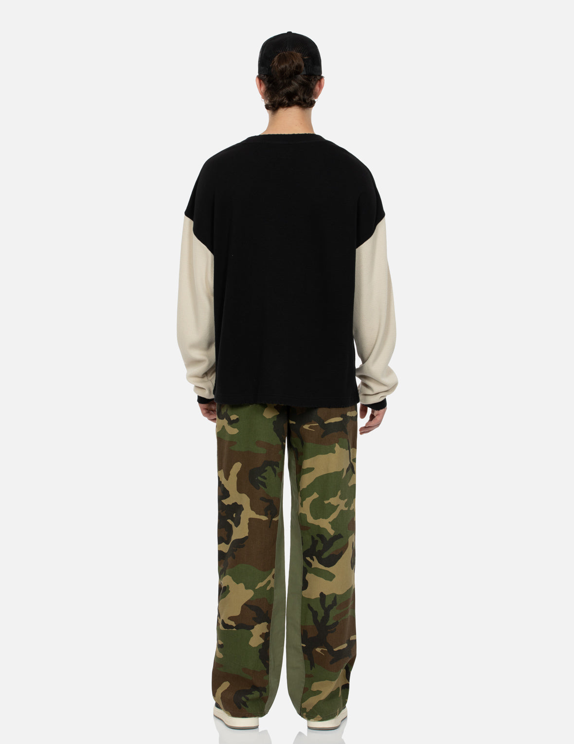 Potassium Spray Seagull Boxy Long-sleeve T-Shirt