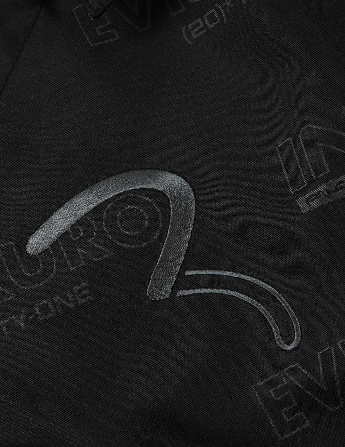 Allover Logo Print Bomber Jacket