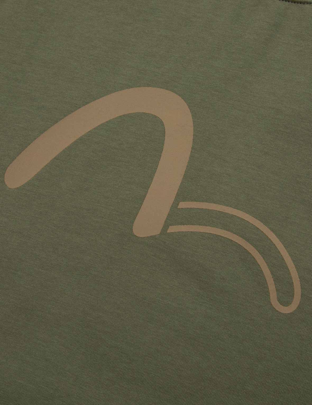 Seagull and Logo Print T-Shirt