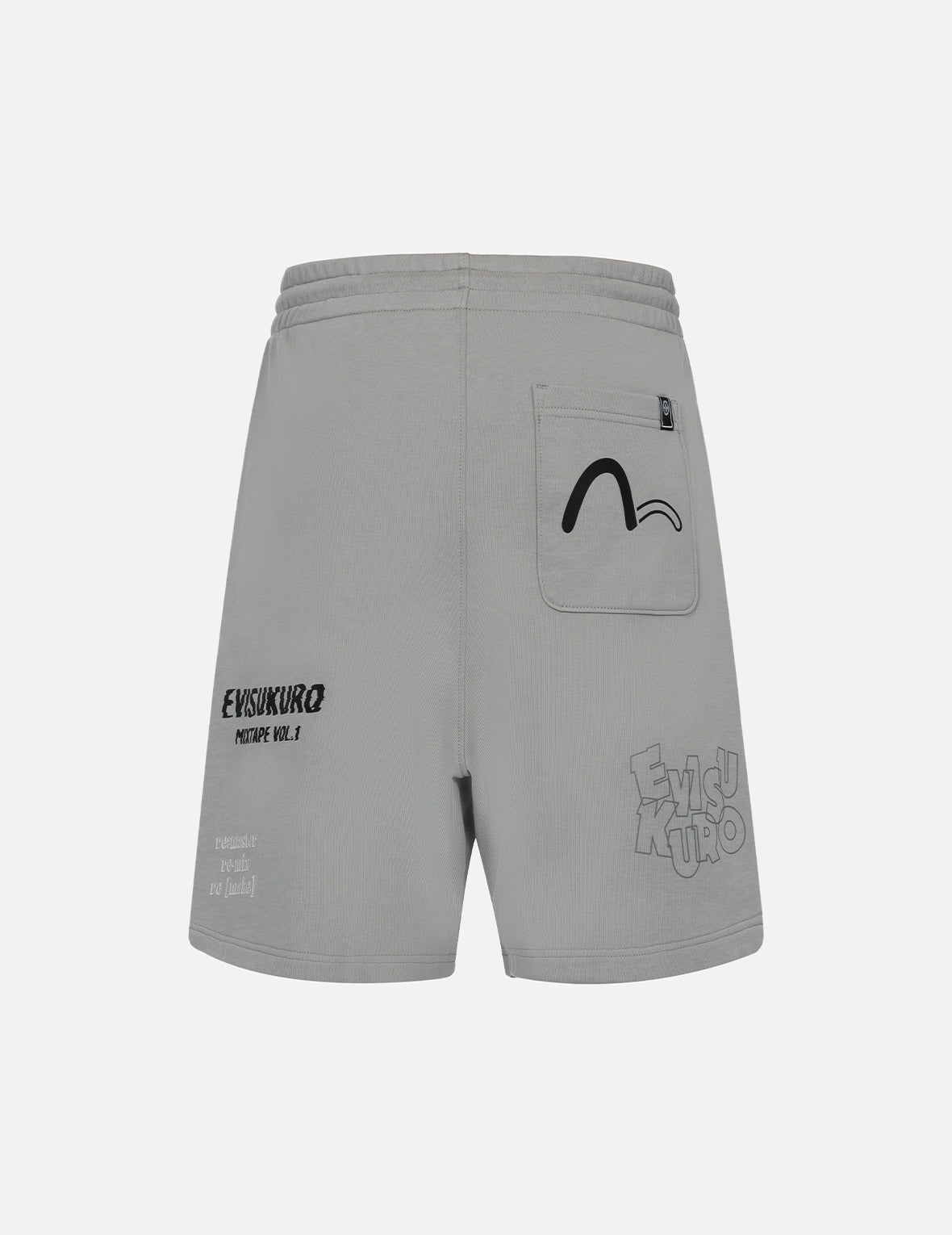 Multi Logo Print Relax Fit Sweat Shorts