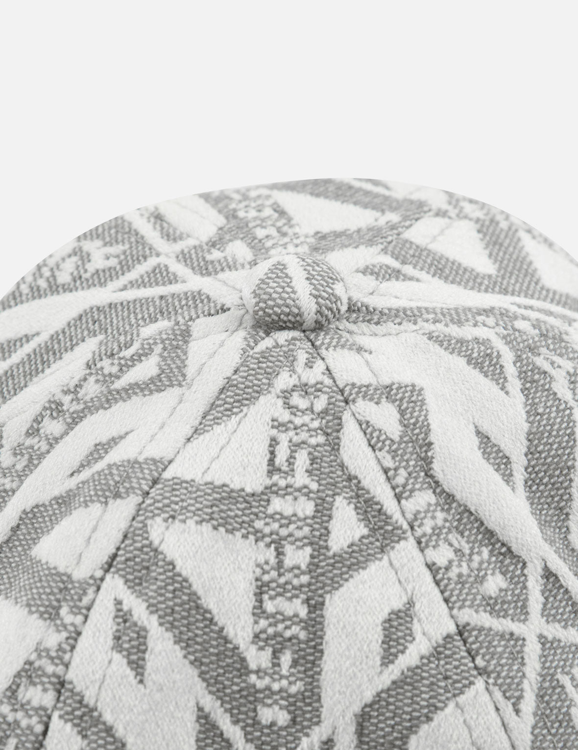 Jacquard Monogram Cap