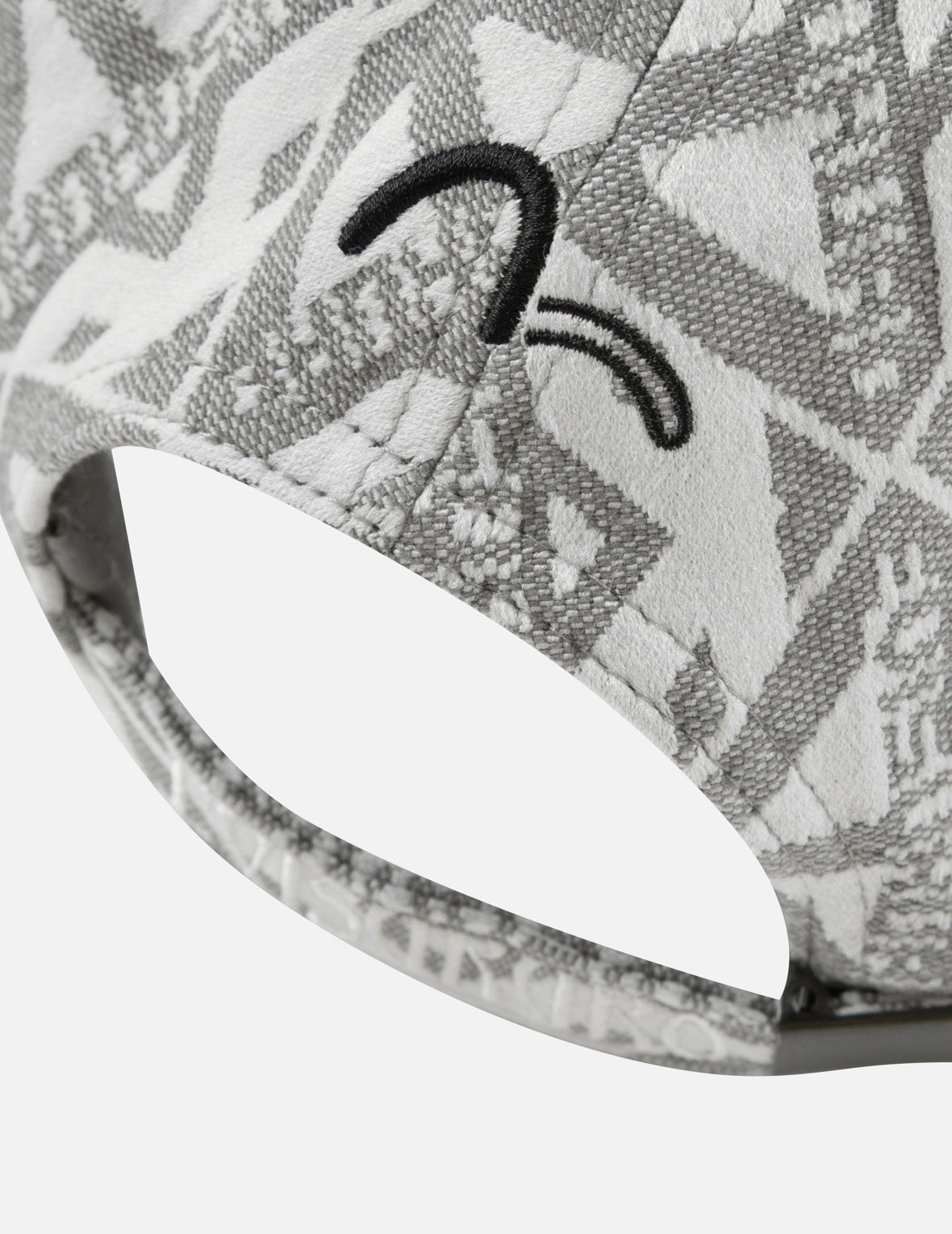 Jacquard Monogram Cap