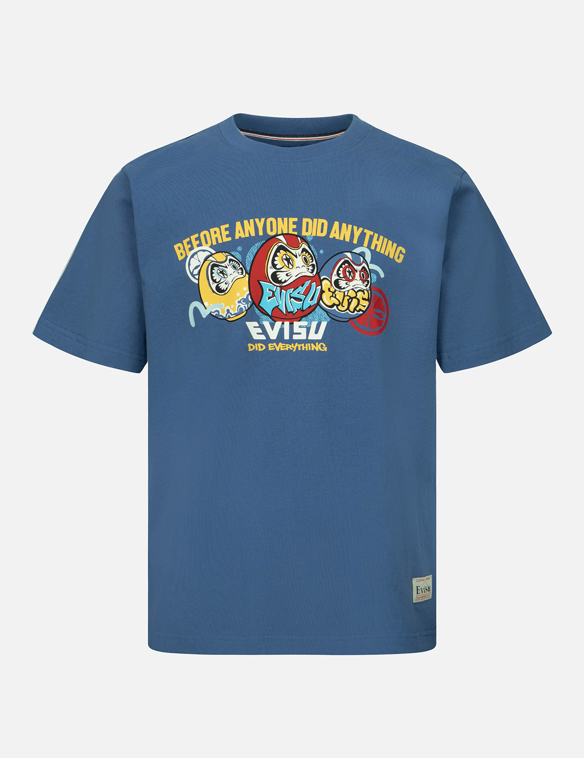 Graffiti Daruma Brothers Print T-Shirt