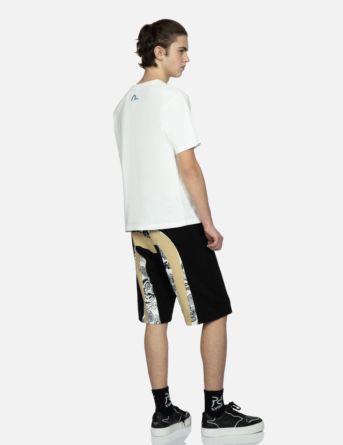 Graffiti Daruma Brothers Print T-Shirt