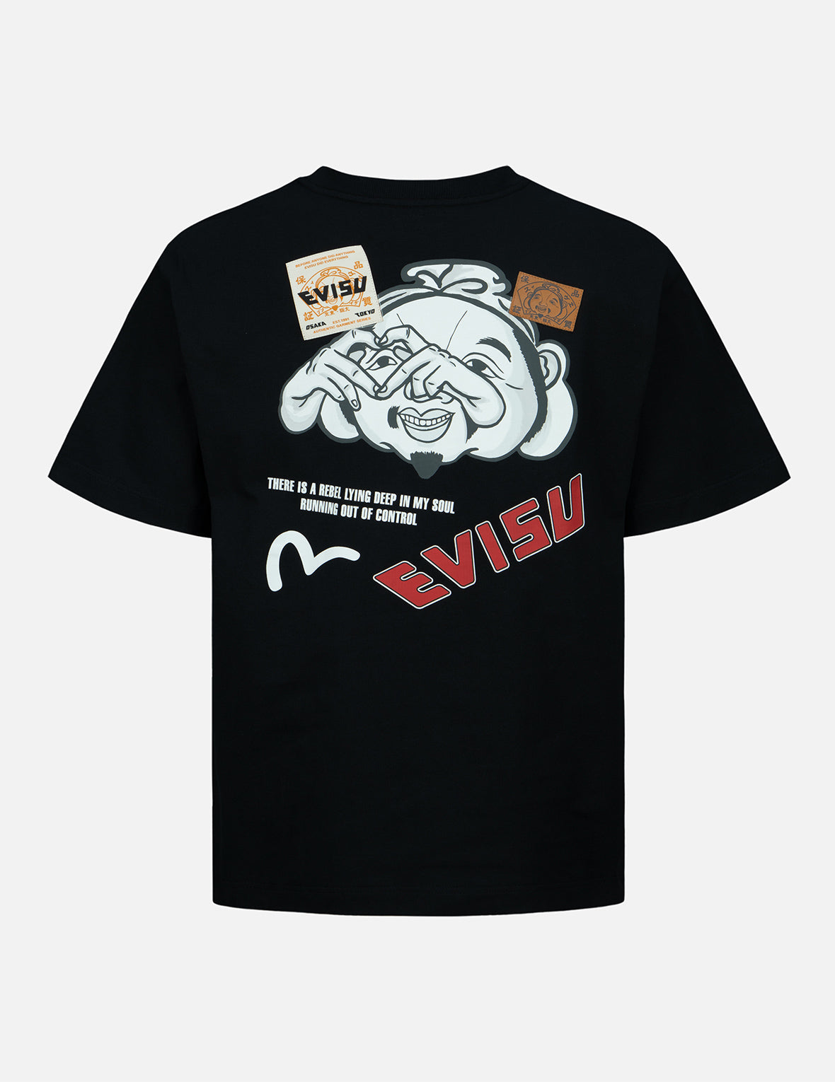 Godhead and Seagull Print T-shirt