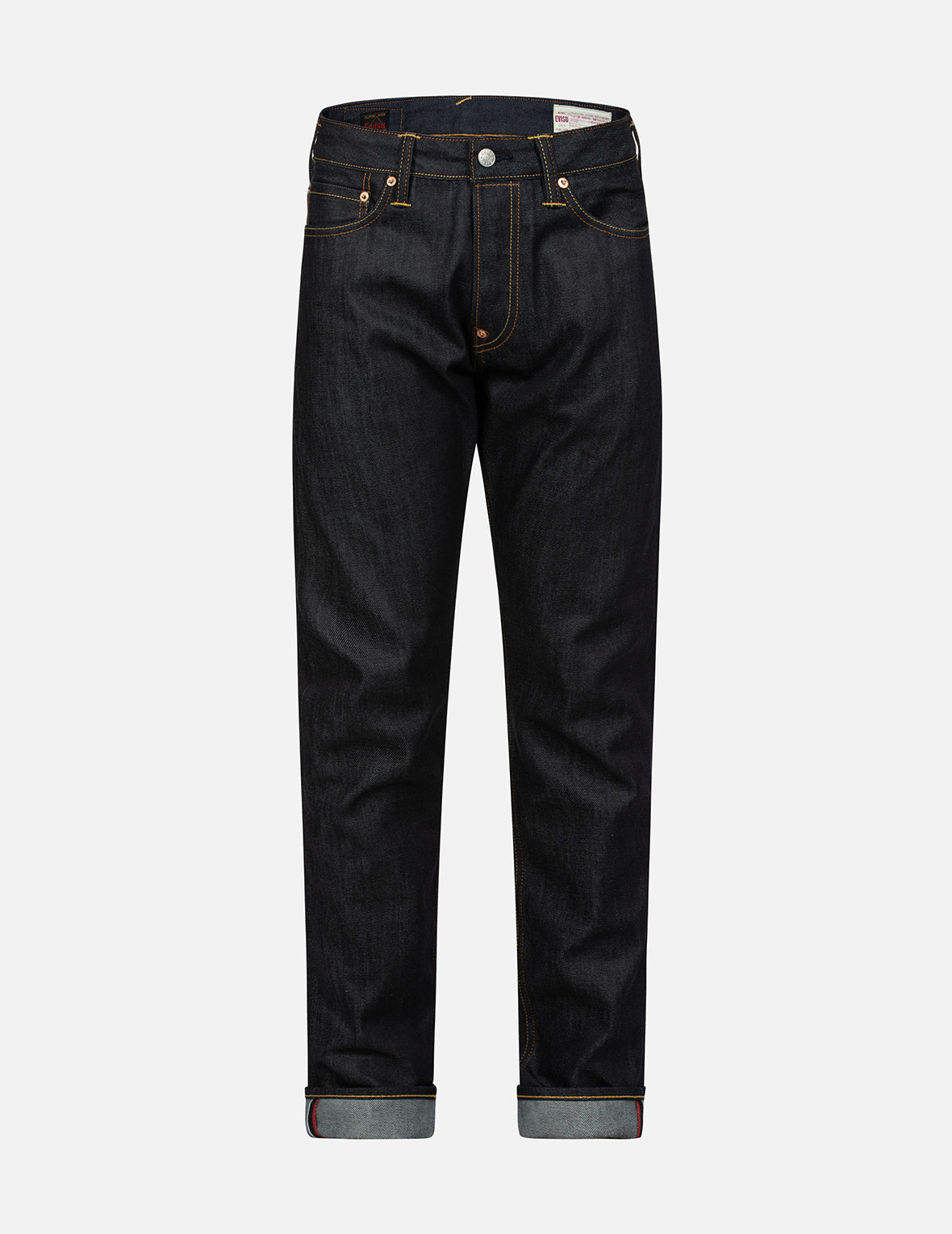 Seagull Embossed Printed Carrot Fit Denim Jeans #2017